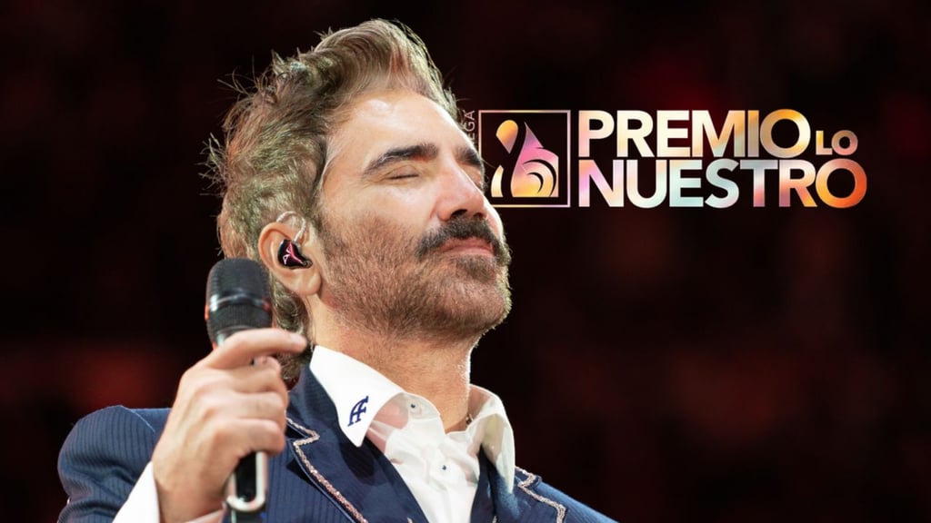 Alejandro Fernández recibe seis nominaciones en Premio Lo Nuestro 2026