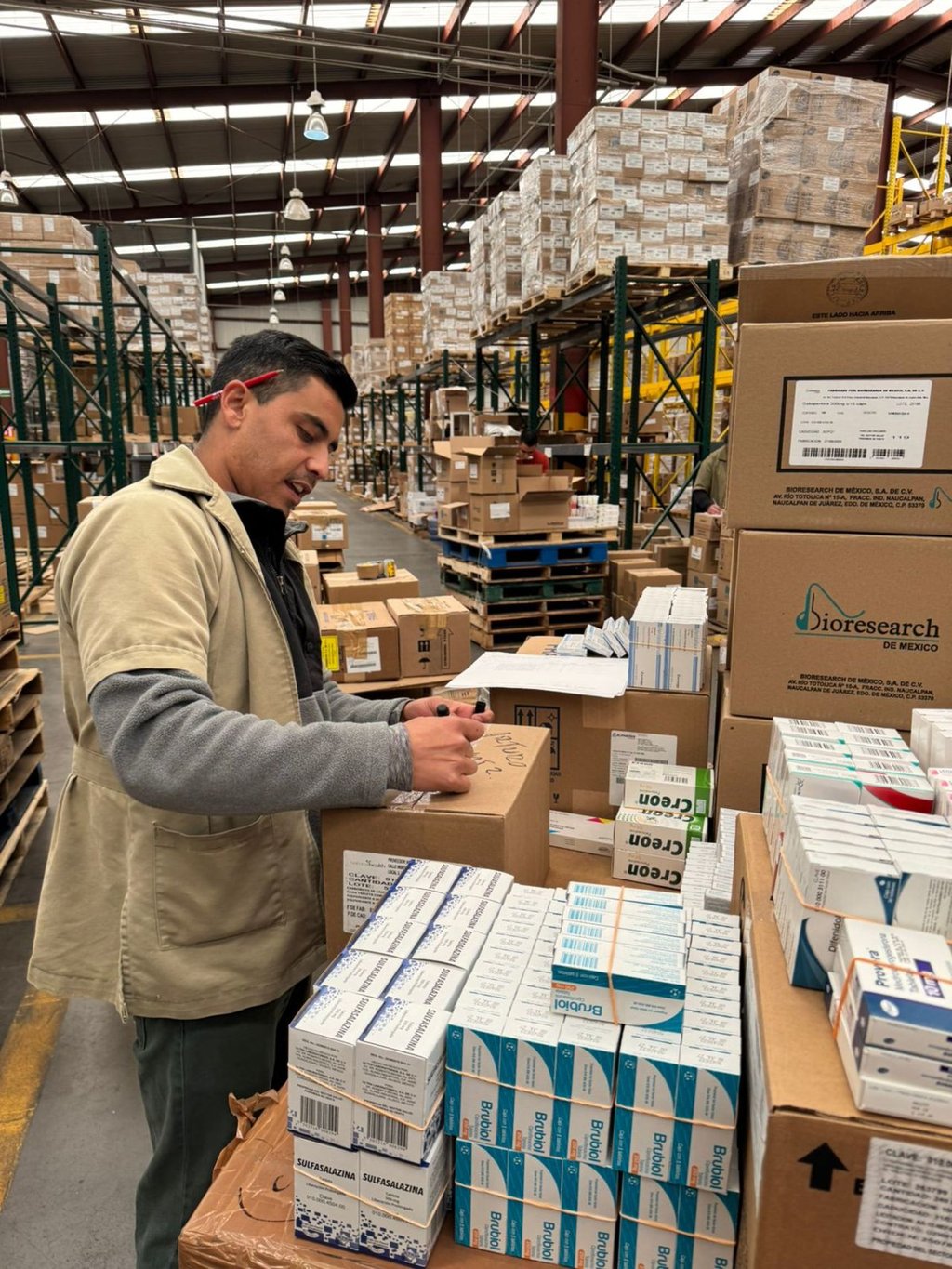 Ventaja. El almacén del IMSS operará con mayor rapidez al contar con mejor equipo de carga.