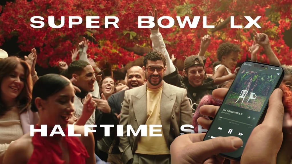 Bad Bunny presenta adelanto su espectáculo en el Super Bowl