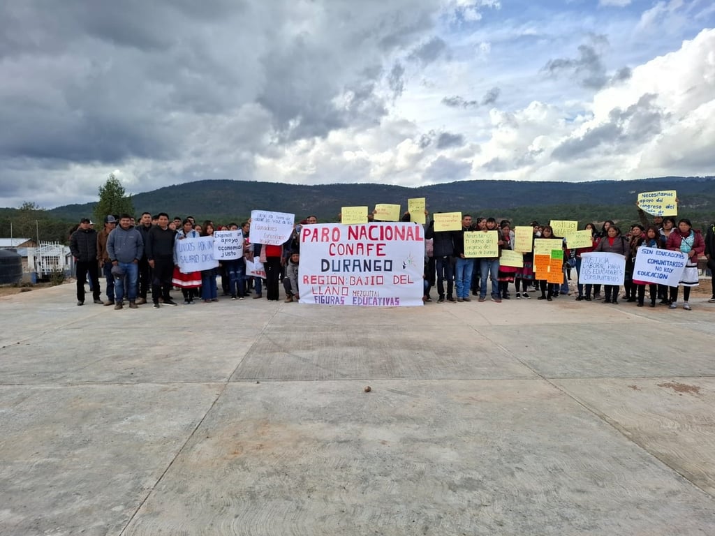 Paro en Conafe se prolonga ante reclamos