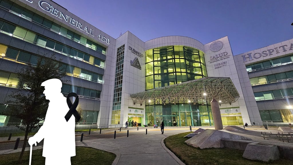 Adulto mayor muere en el Hospital General 450 tras complicaciones por caída