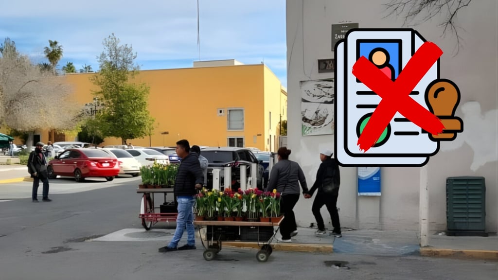 Vendedores de tulipanes que llegan a Durango se niegan a solicitar permisos: Inspectores