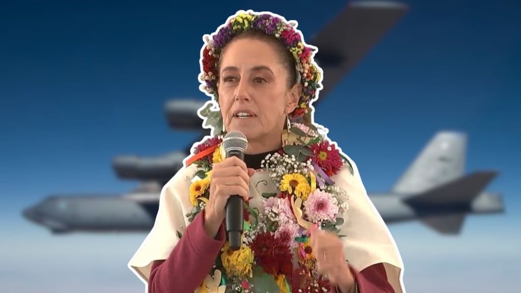 No hay reporte de vuelos militares de Estados Unidos sobre México: Sheinbaum