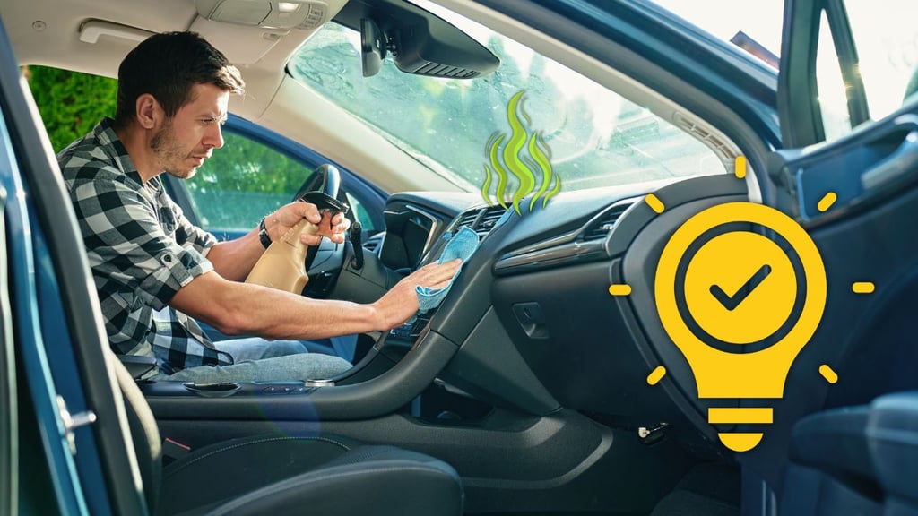 ¿Olor a humedad en tu carro? Este remedio casero lo eliminará