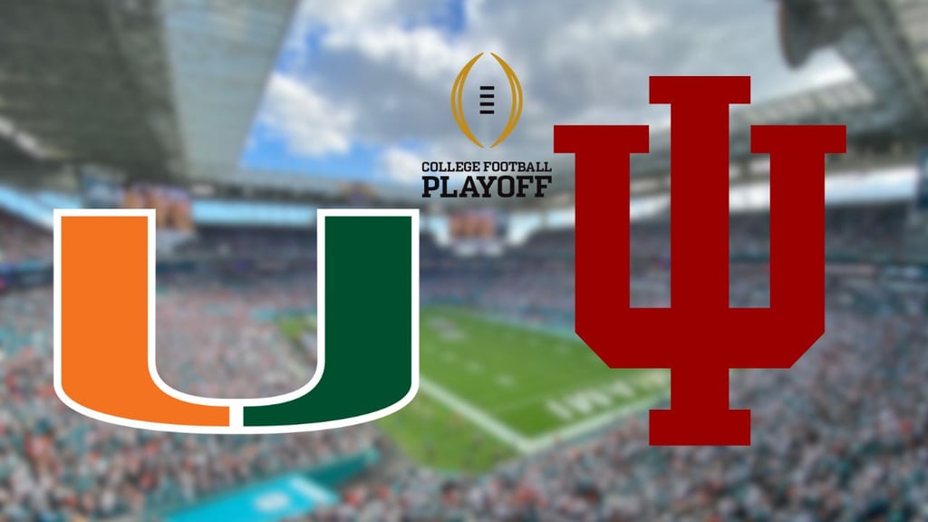 NCAAF: ¿A qué hora y por dónde ver el Indiana Hoosiers vs Miami Hurricanes?