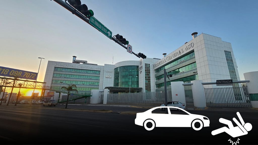 Hombre es hospitalizado tras ser atropellado en Durango; víctima estaba alcoholizada