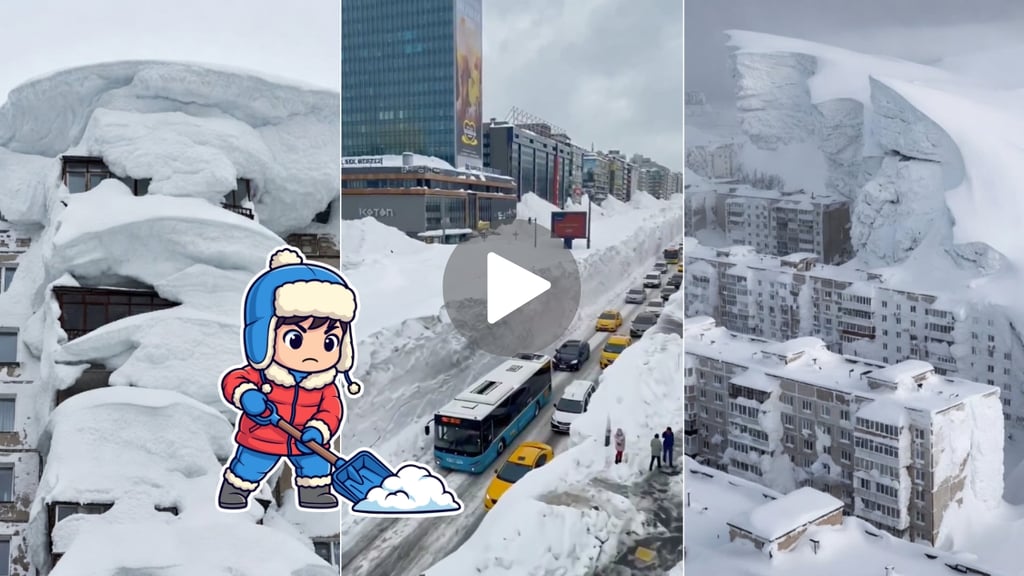 Extrema tormenta invernal sepulta ciudades; nieve alcanzó hasta los segundos pisos de edificios