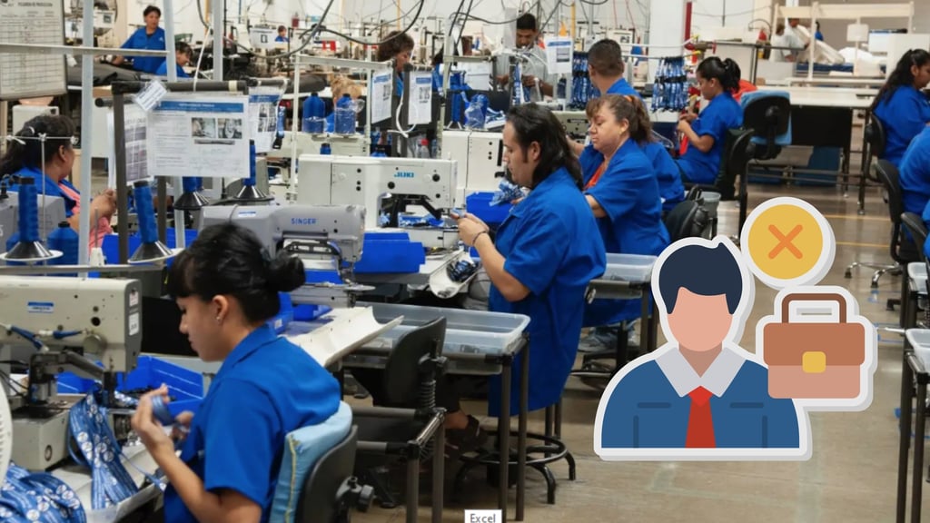 Industria manufacturera de Durango pierde 15.1% de empleos en un año