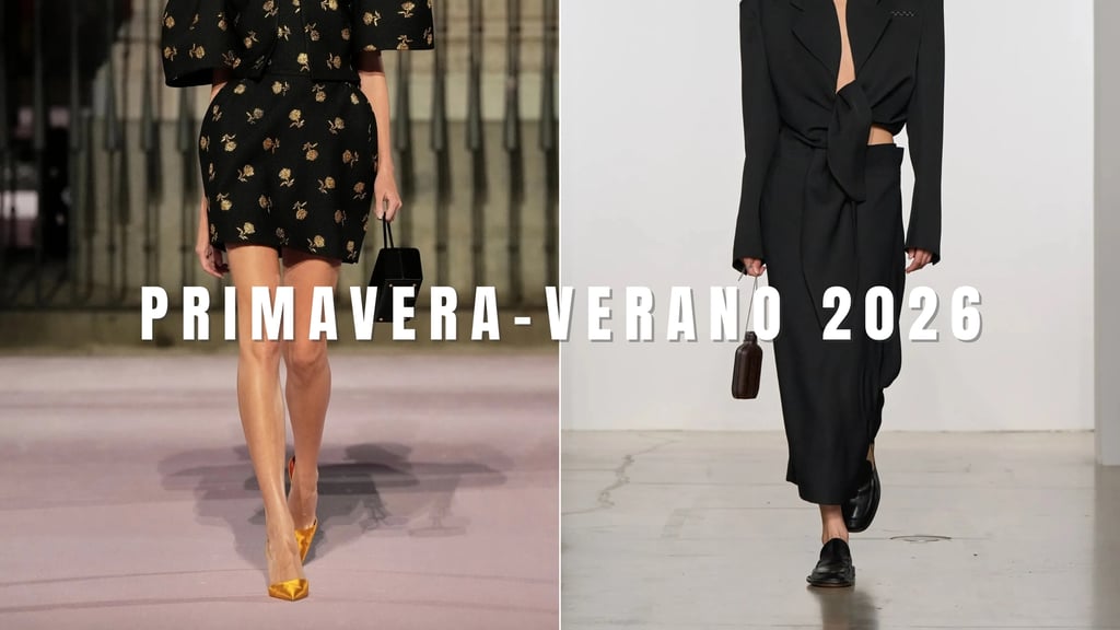 Estos son los zapatos en tendencia para la temporada Primavera-Verano 2026