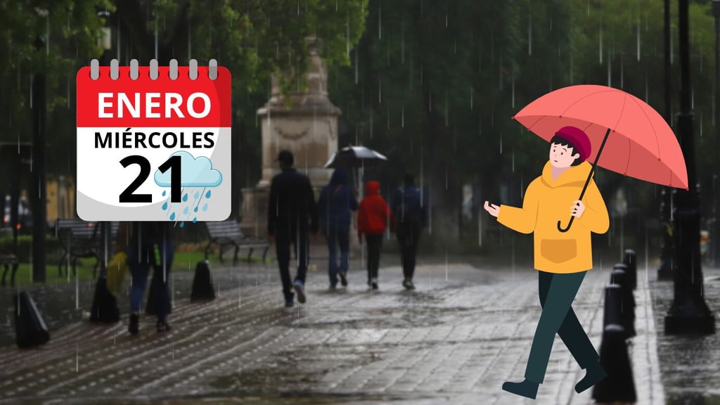 ¿Seguirá lloviendo en Durango este miércoles? Este es el pronóstico de HOY 21 de enero