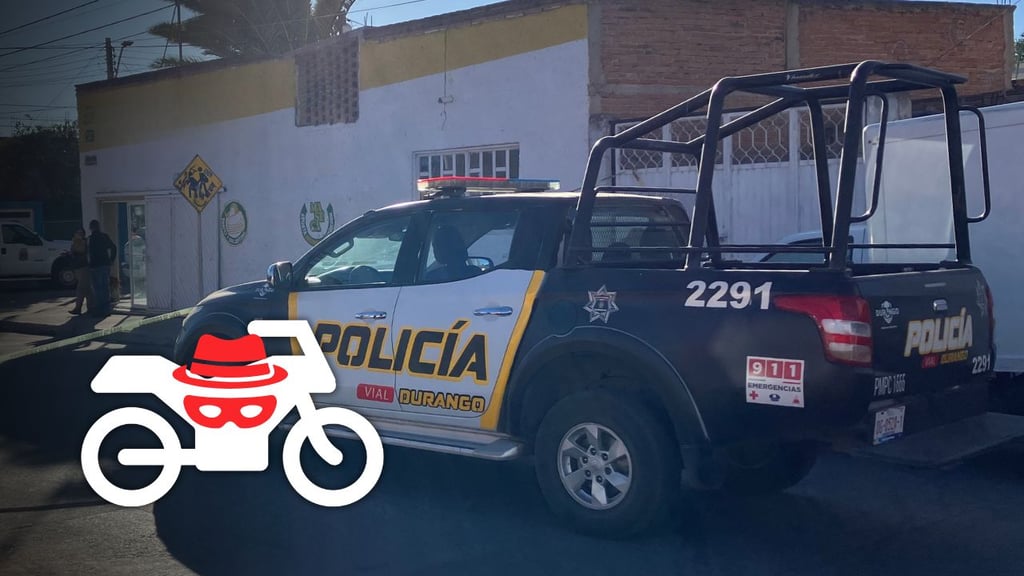 Roban motocicleta afuera de domicilio en la colonia Santa María