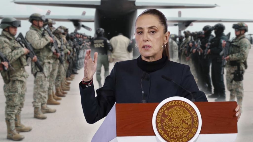 Sheinbaum niega que entrega de 37 narcos haya sido negociada durante llamada con Trump