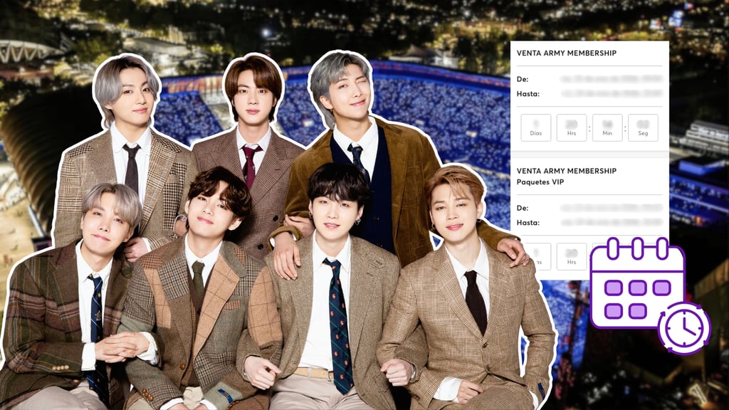 BTS en México: cambian fecha de preventas para conciertos en Estadio GNP, ¿cuándo serán?