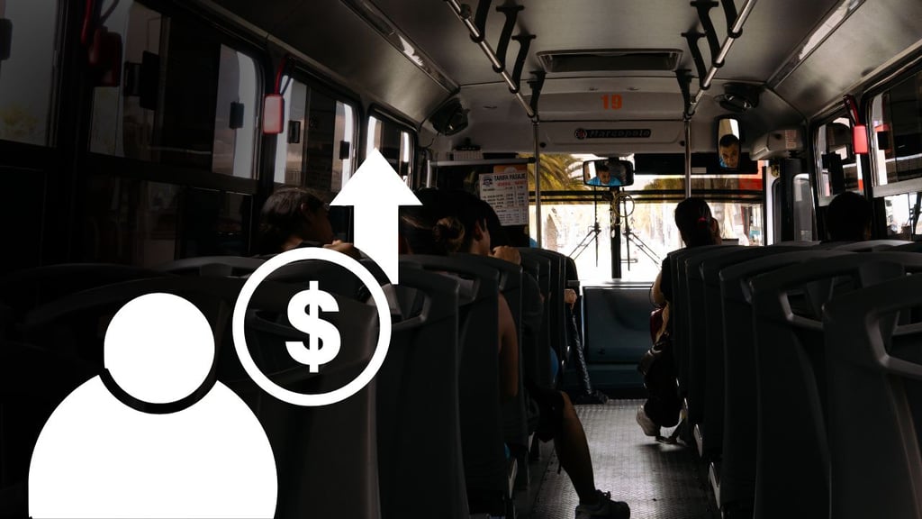 Situación económica actual 'no da' para aumento a tarifa de transporte público en Durango