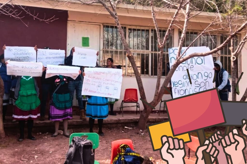 Terminó paro de Conafe, pero continua el diálogo con autoridades en Durango