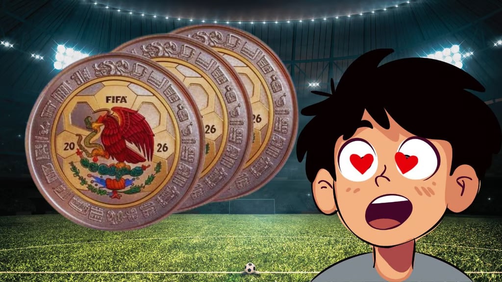 Monedas del Mundial 2026: este es el valor oficial de las piezas conmemorativas en México