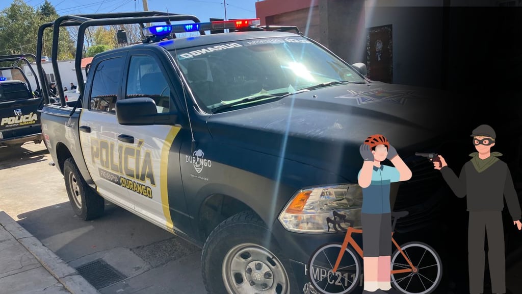 Asaltan con arma de fuego a transeúnte en la colonia San Carlos y lo despojan de su bicicleta