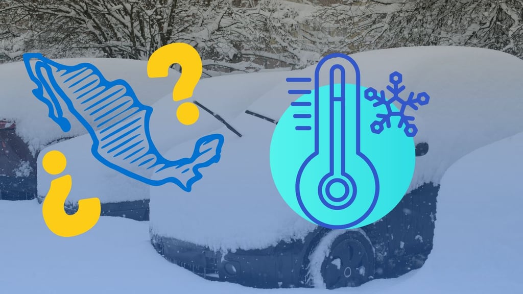 ¿Llegará a México la nieve de la megatormenta de EU?, esto dice el SMN