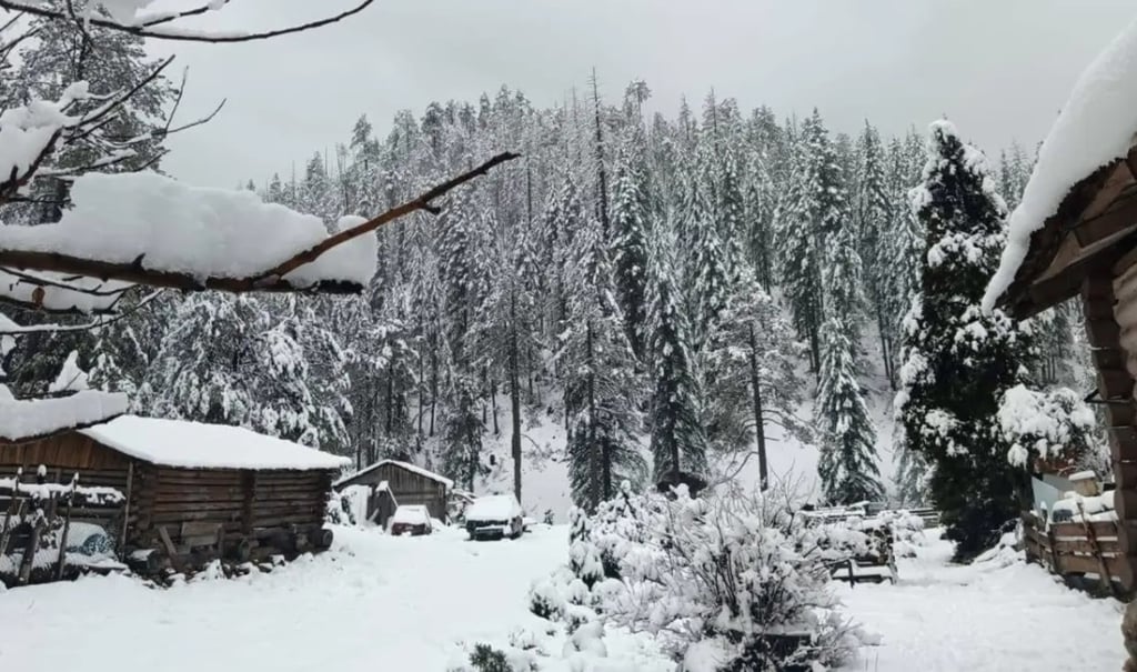 Precipitación. Se espera un grosor de nieve de hasta medio metro, o incluso más, en la zona serrana.