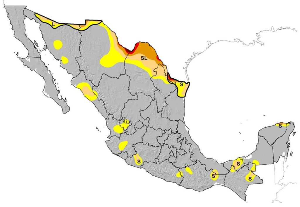 Clima. Diversos fenómenos registrados en la primera mitad del mes permitieron que solo el 1.2 por ciento del territorio duranguense esté anormalmente seco.