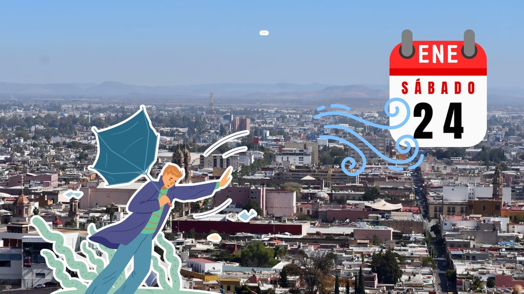 Sábado con viento de hasta 100 km/h en Durango: pronóstico para HOY 24 de enero