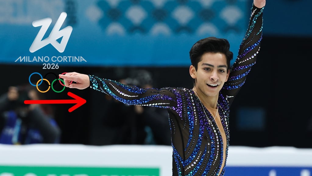 Donovan Carrillo avanza a la final de los Cuatro Continentes rumbo a Milano-Cortina