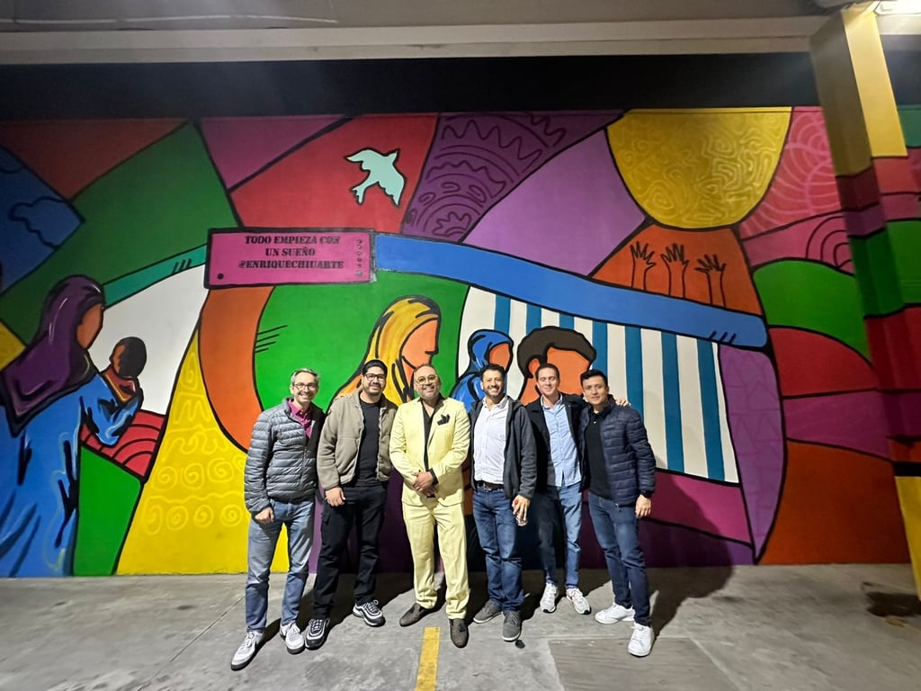 Arte, migración y cultura de paz, un mural como punto de encuentro en Tijuana