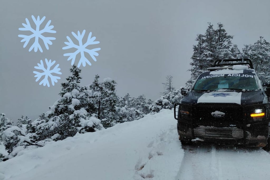 Tercera tormenta invernal pega a Durango con aire, lluvia y nieve