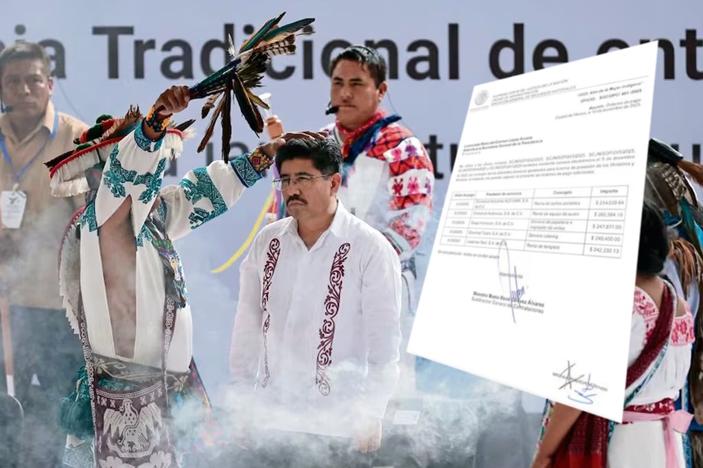 Nueva Corte informa gasto de 1.2 mdp en ritual ceremonial; no aclara gasto en bastones de mando