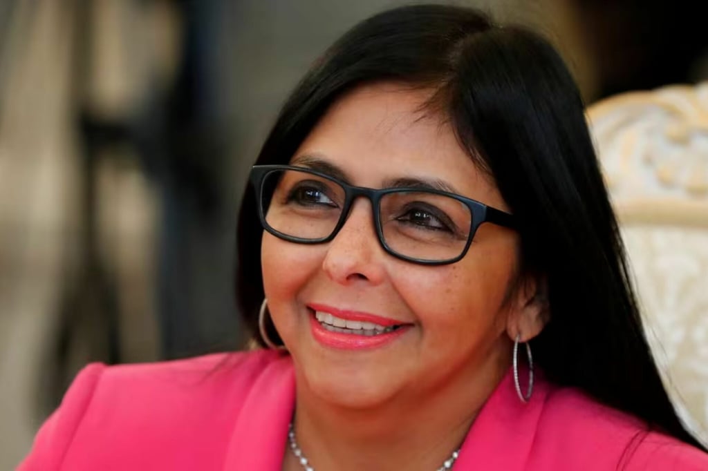 Delcy Rodríguez llama a 'alcanzar acuerdos' con la oposición en Venezuela