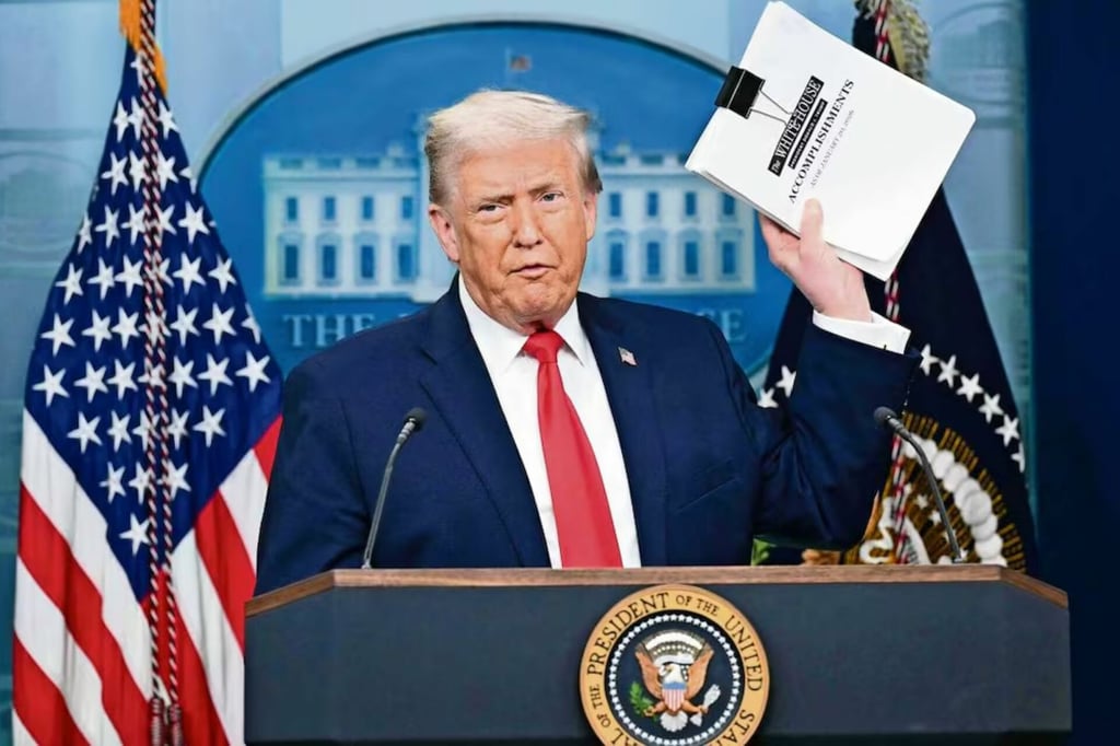 Trump dice que ataques contra el narco 'en tierra' podrían ser en 'cualquier lugar', incluido México