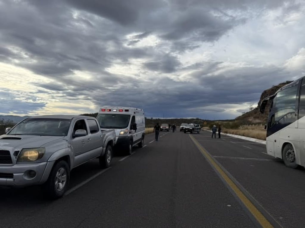 Luto. Choque en la Durango-Parral deja un muerto y dos lesionados en Rodeo.