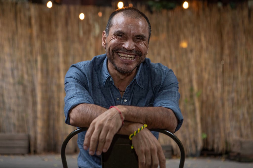 Proyecto. El actor llegó a Vicente Guerrero, donde participará en la filmación de un cortometraje.