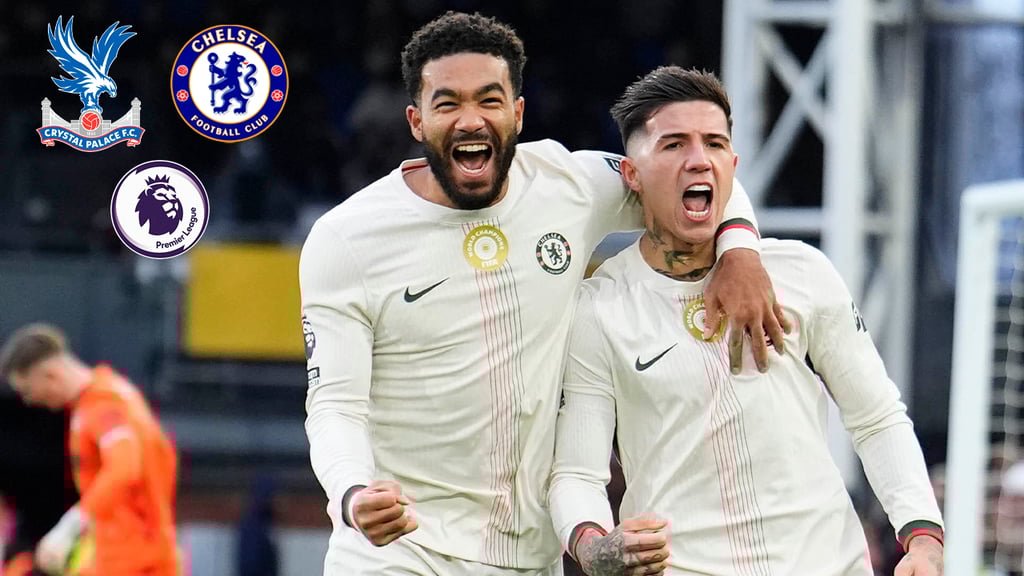 Premier League: Chelsea se lleva el derbi londinense y golea al Crystal Palace en Selhurst Park