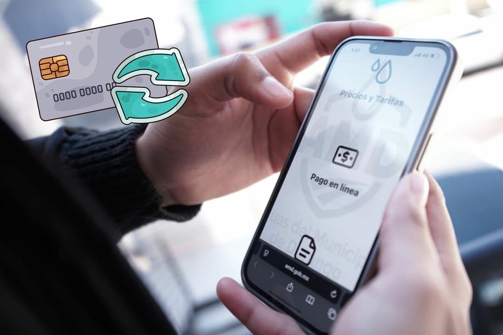 El recibo del agua ya se puede pagar en línea en Durango