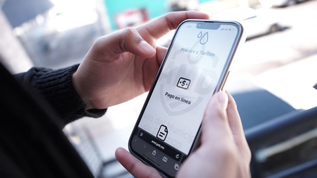 Servicio. Además de la manera tradicional  se facilita el pago a los usuarios.