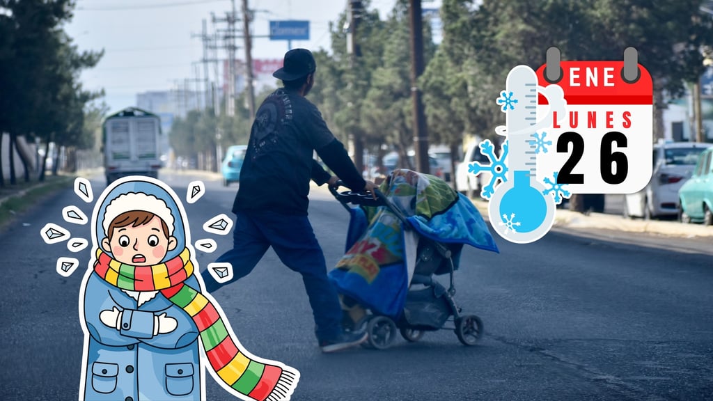 Inicio de semana muy frío en Durango: pronóstico para HOY lunes 26 de enero