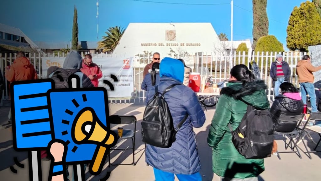 Integrantes de la sección 12 del Sindicato Nacional de Trabajadores de la Educación (SNTE), tomaron la Secretaría de Educación del Estado (SEED).