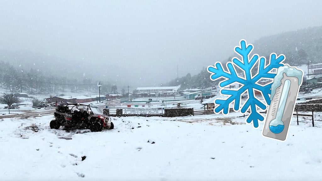 Termómetro bajó hasta -15 grados centígrados en La Rosilla este lunes 26 de enero