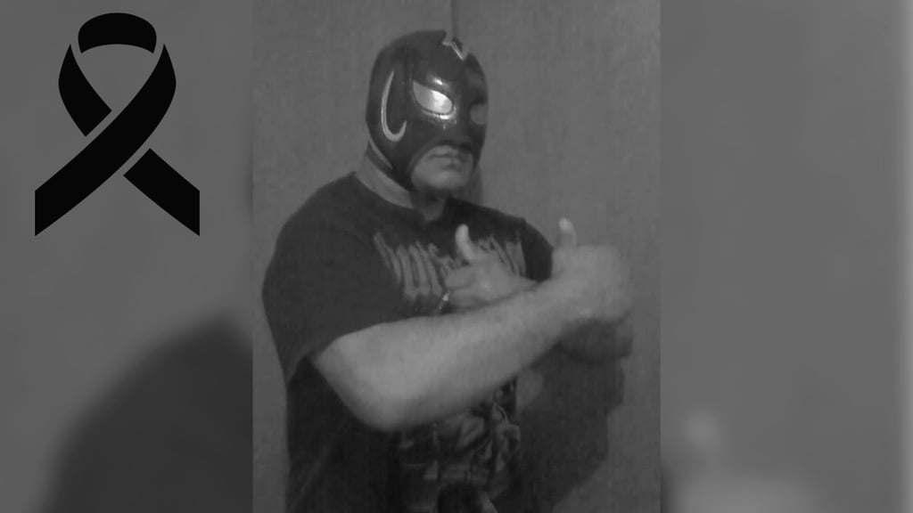 Durango despide a Limbo Azul, luchador independiente que dejó huella en la lucha libre local
