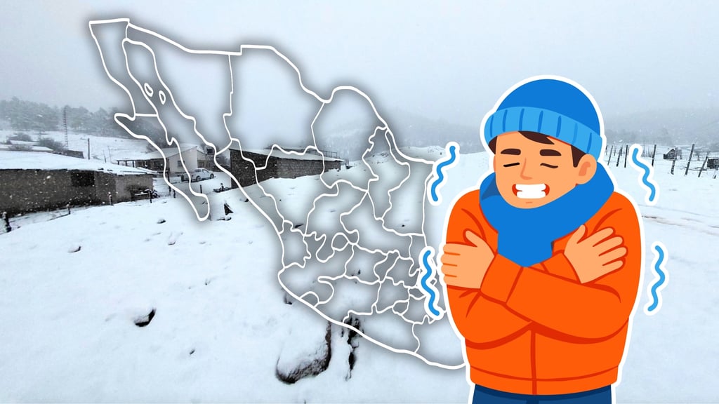 Frente frío 32 traerá más nevadas a México: ¿cuándo y a qué zonas del país?