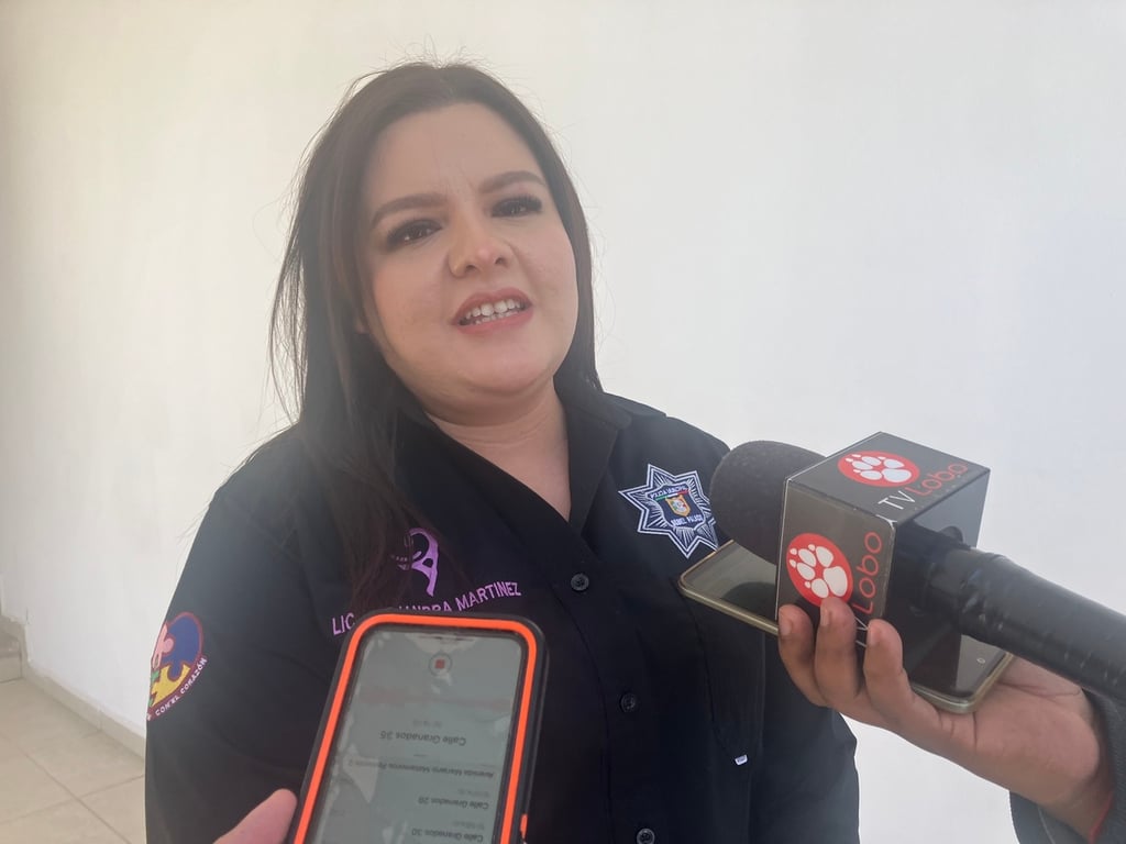 Versión. Alejandra Martínez Ramírez, titular de Agrupamiento Violeta, comentó que en ese tiempo solo fue necesaria la canalización de tres mujeres víctimas de violencia extrema a las diferentes instancias con las que se trabaja en coordinación.