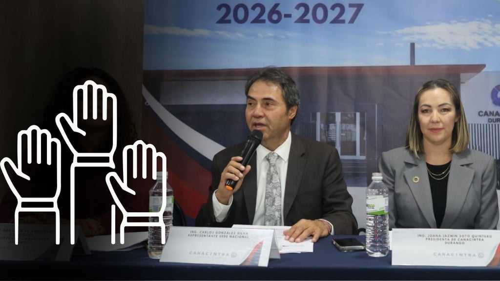 Ante retos actuales, optaron por reelección de presidenta de Canacintra Durango