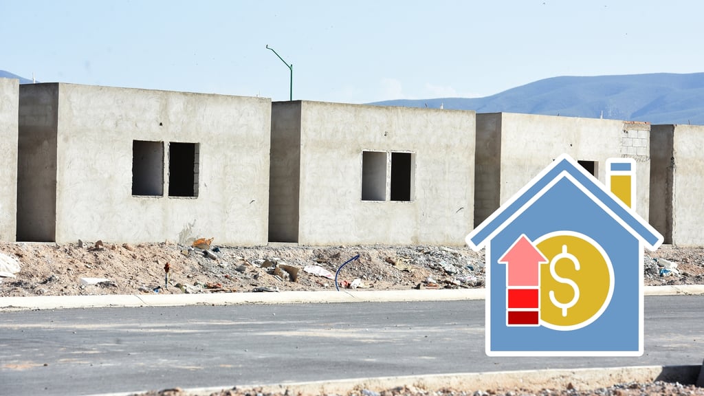 Por alza en materiales, vivienda de interés social rondará los 800 mil pesos en Durango en 2026