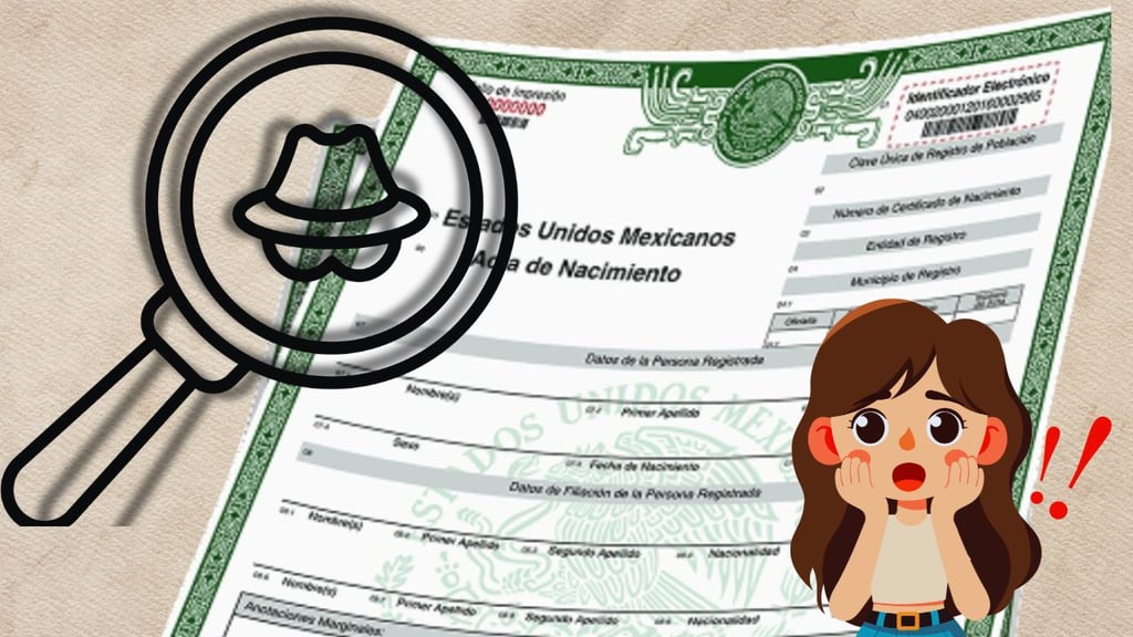El nuevo fraude con actas de nacimiento falsas que podría arruinar tus trámites, ¿de qué se trata?
