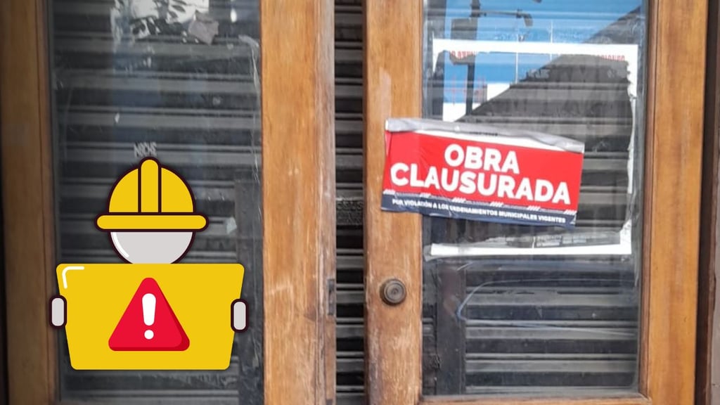 Por falta de permisos, clausuran obra en emblemático edificio del Centro Histórico
