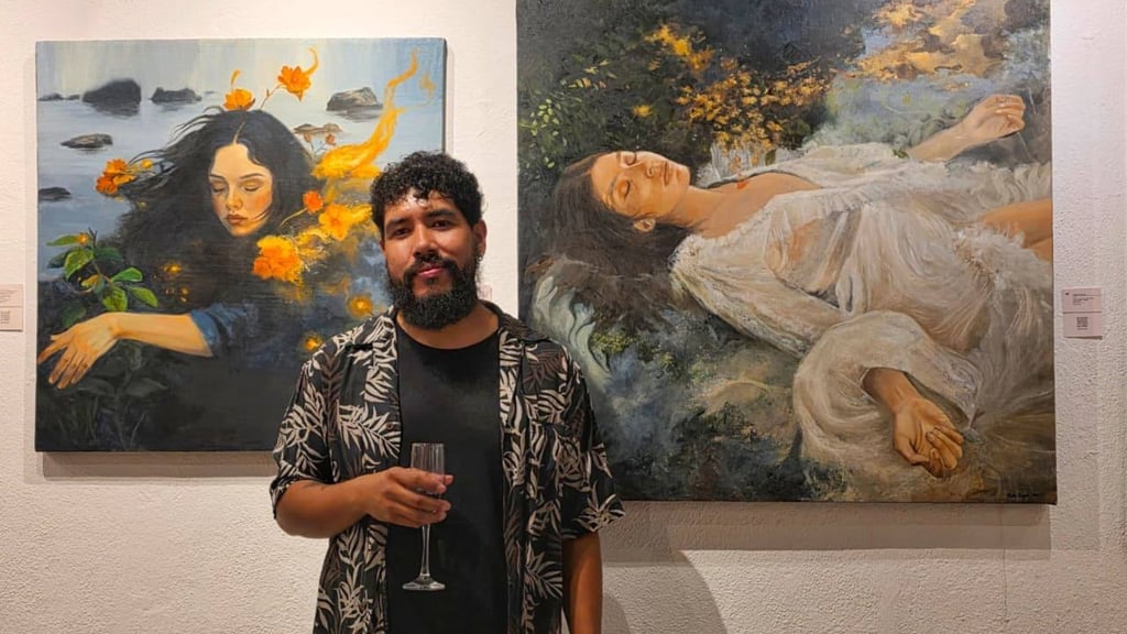 Martín Vázquez, artista duranguense, se expone en Puerto Vallarta con 'Metamorfosis'