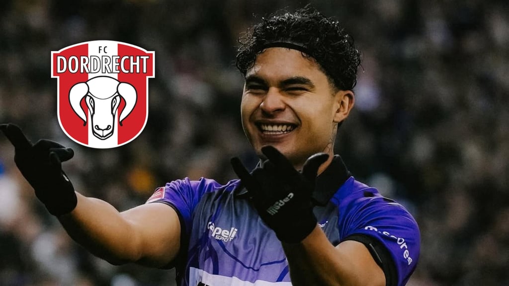 Stephano Carrillo vuelve a marcar y responde como titular en victoria del Dordrecht
