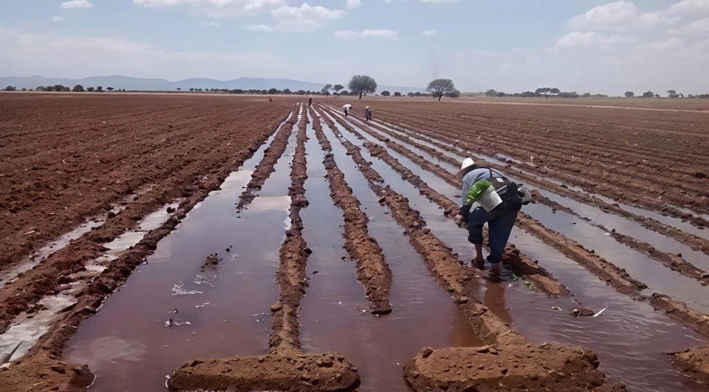 Factor. Este año está garantizada el agua para el riego de miles de hectáreas gracias a las lluvias del año pasado.