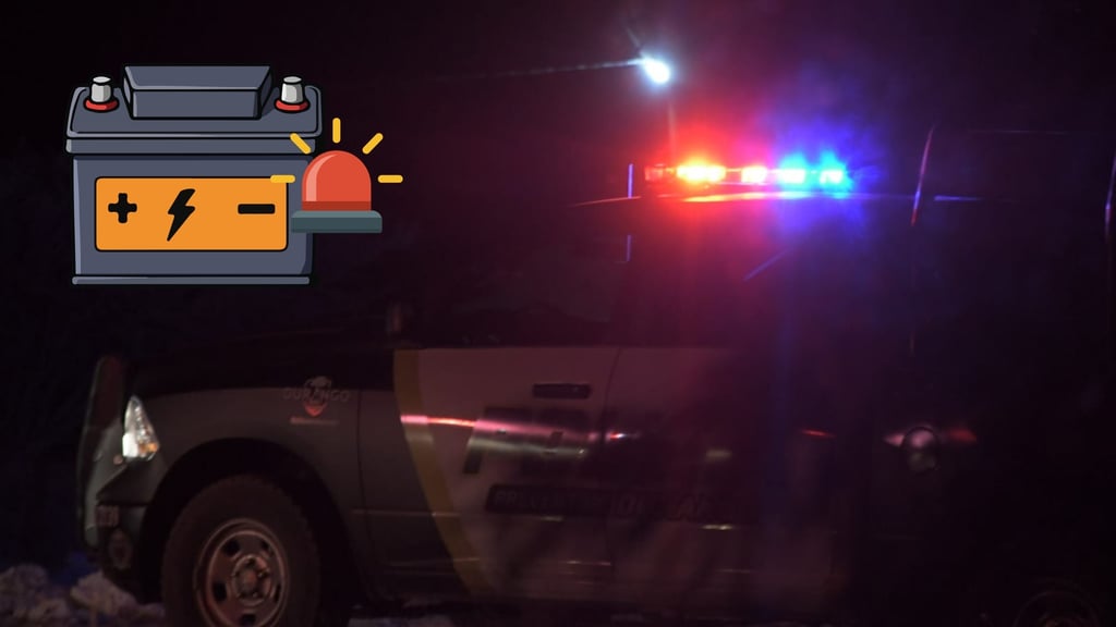 Roban batería de camioneta en fraccionamiento Sahop